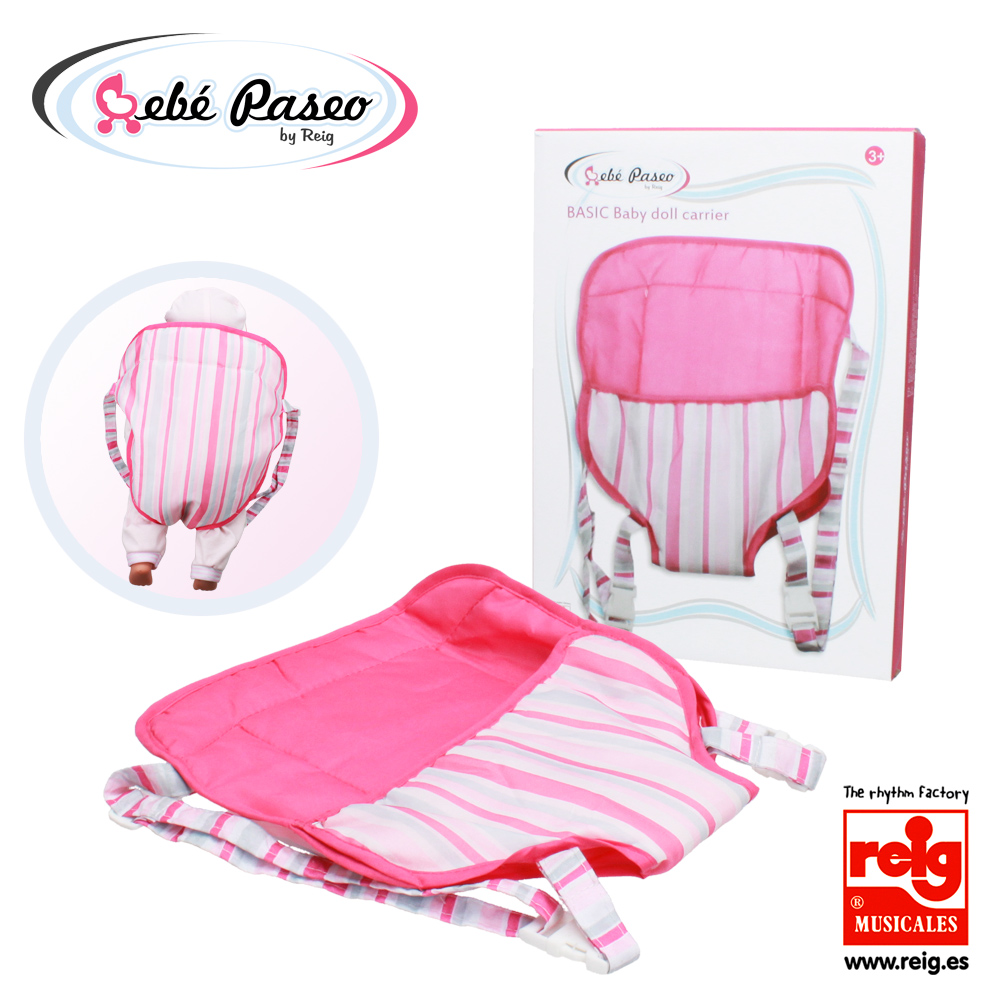 MOCHILA BEBE PASEO ROSA RE51206***