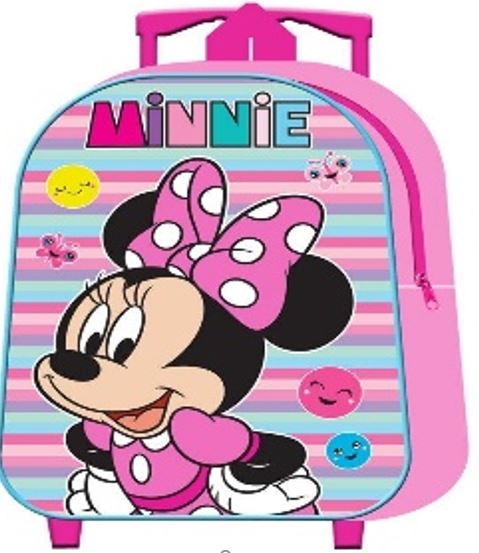 MOCHILA CON CARRO 1000ET31-9777 MINNIE 31CM