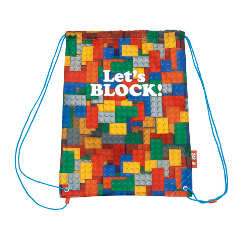 MOCHILA CON CUERDAS ZK14669 BLOCK 33X44CM