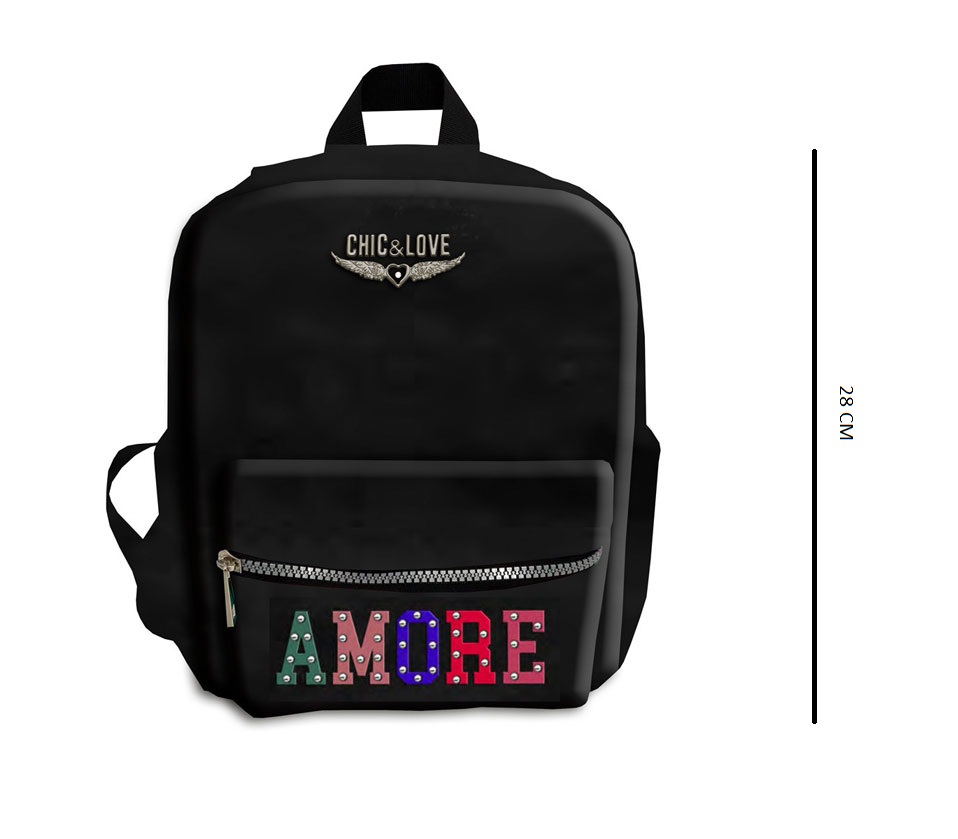 MOCHILA MC-16-LC FASHION CHIC & LOVE - AMORE **