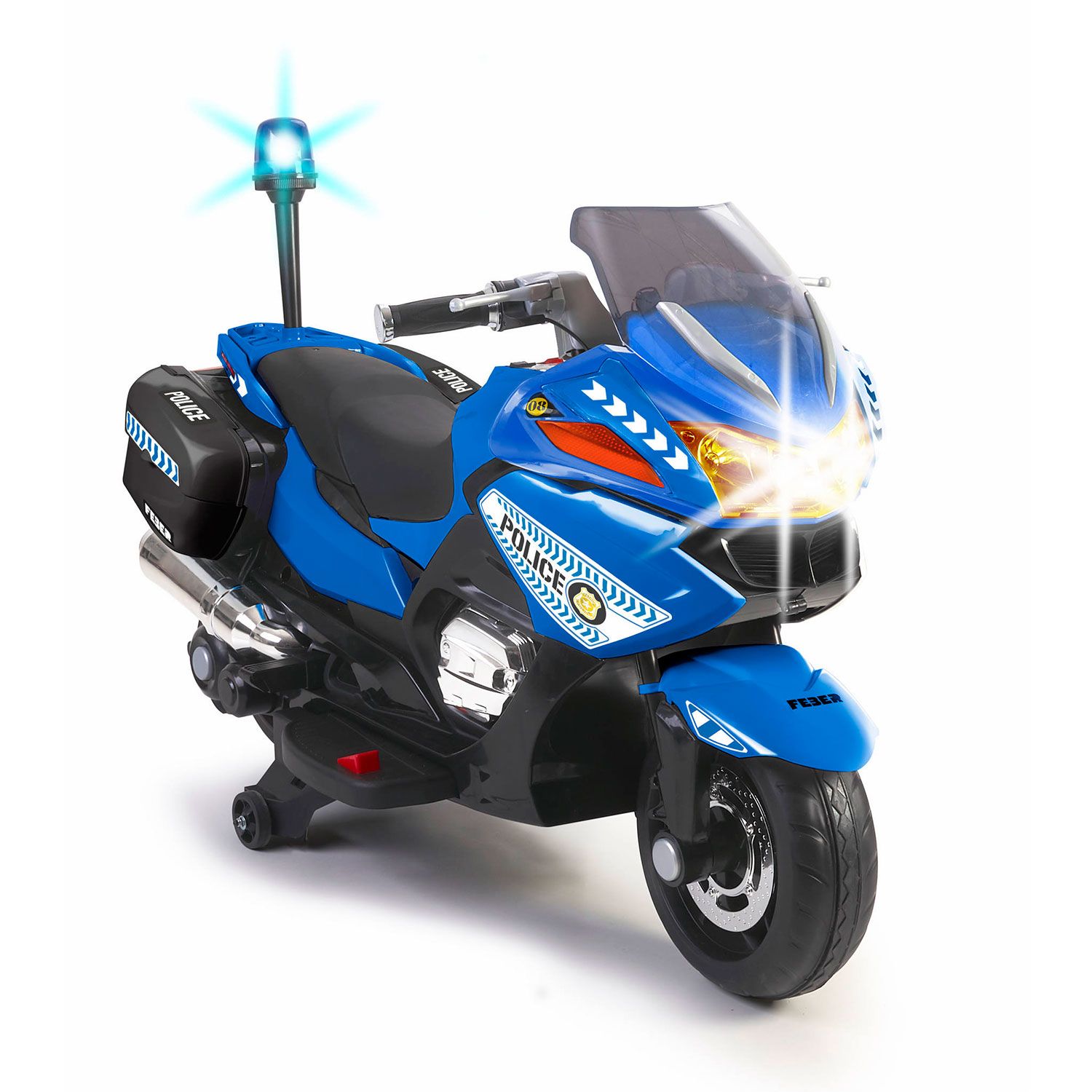 MOTO FEBER 800012891 (J) MY FEBER POLICIA 12V