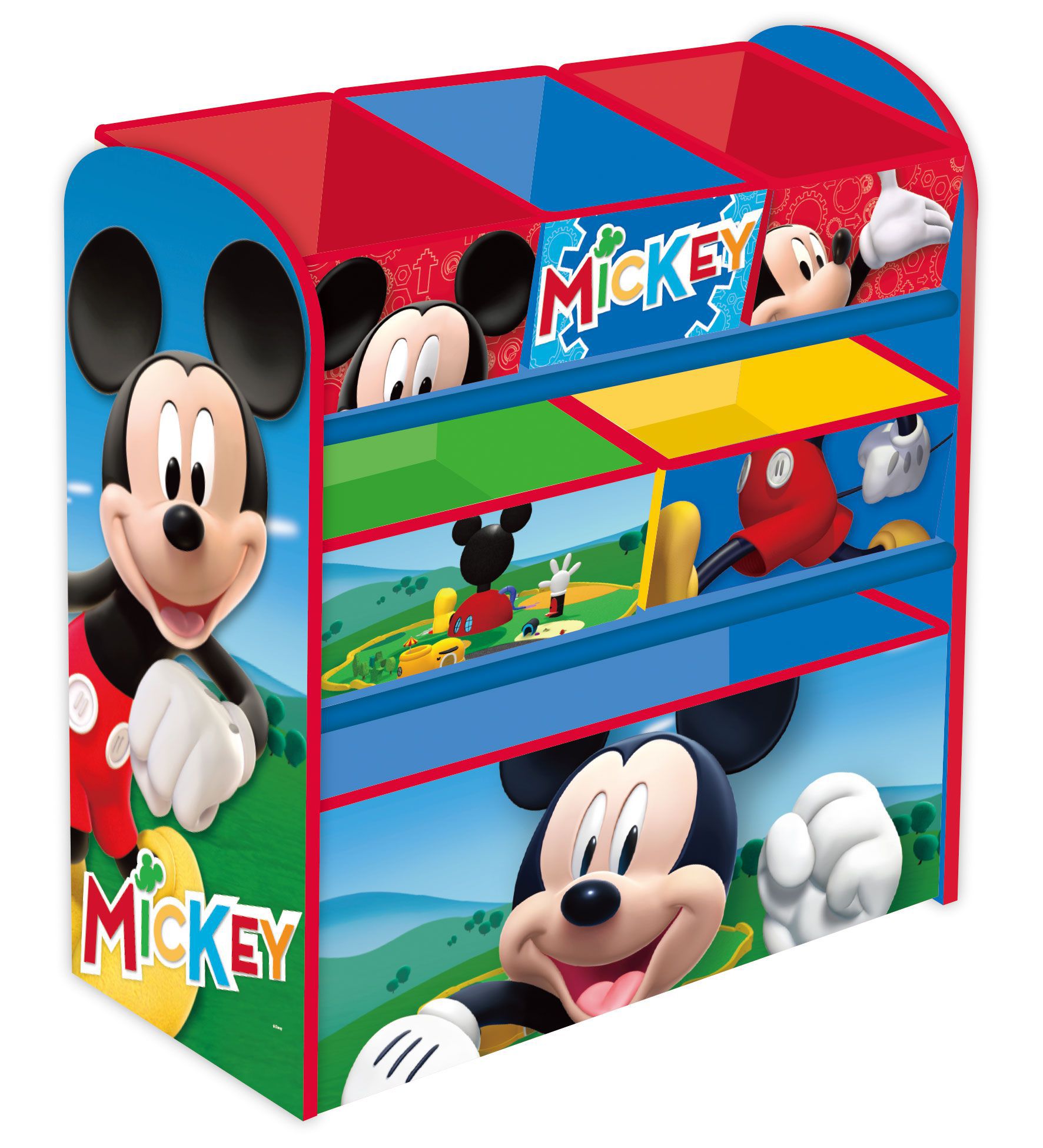 ORGANIZADOR 6 CUBETAS WD14007 MICKEY 62X30X60CM