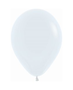 PACK 12 GLOBOS R12-005-12 LATEX FASHION SLD BLANCO