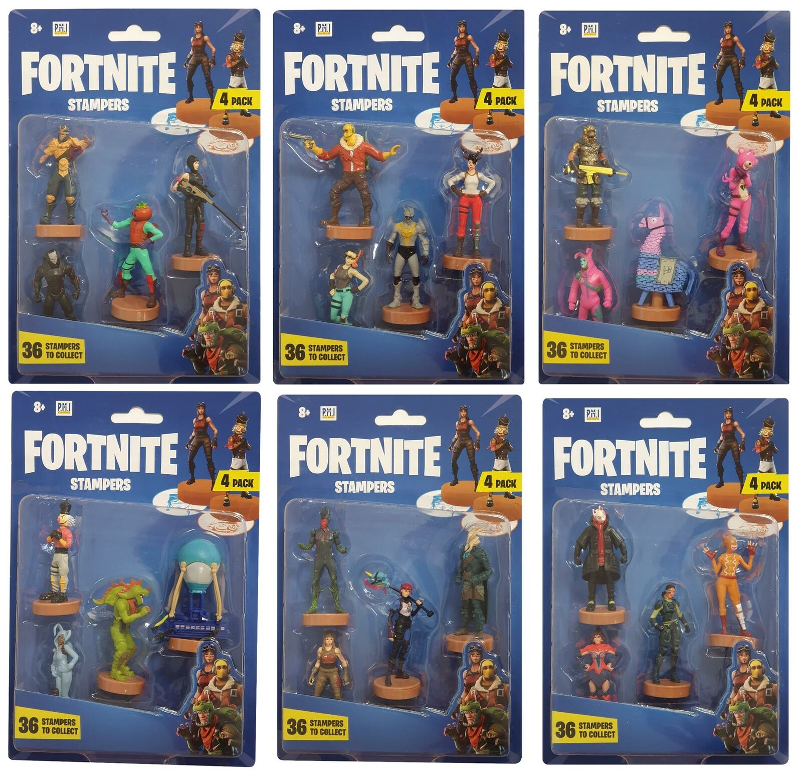 PACK 4 FIGURAS FRT24000 FORTNITE