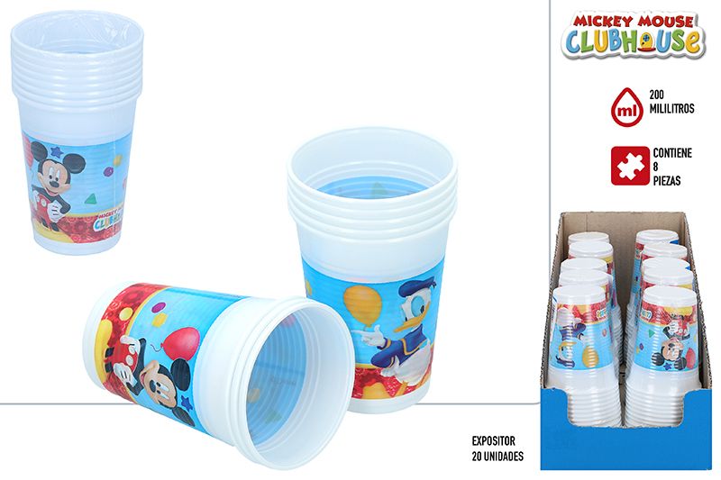 PACK 8 VASOS 79137 MICKEY