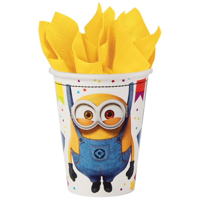 PACK 8 VASOS 9907315-66 250ML MINIONS