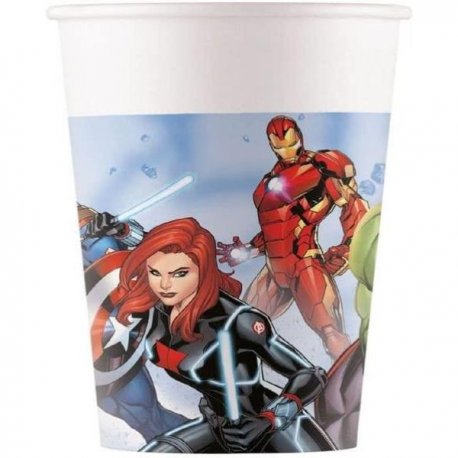 PACK 8 VASOS DE PAPEL AVENGERS 94740