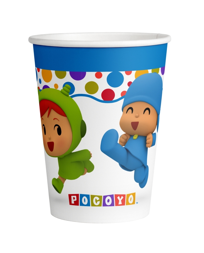 PACK 8 VASOS POCOYO BS10443