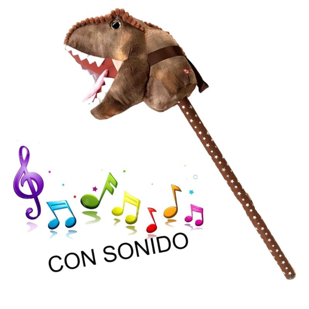 PALO 5411 DINOSAURIO MARRON C/SONIDO