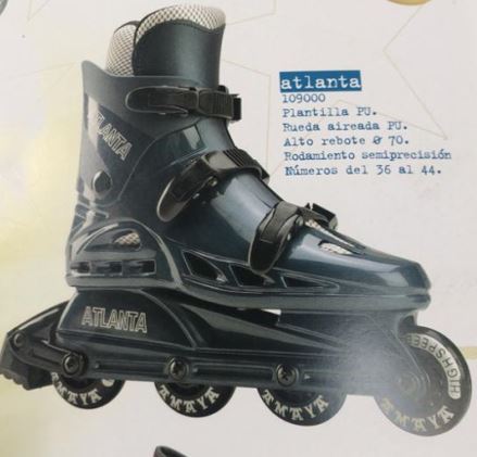 PATIN EN LINEA ATLANTA TALLA 44**