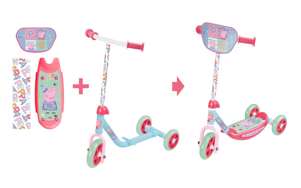 PATINETE 2767 3 RUEDAS PEPPA PIG