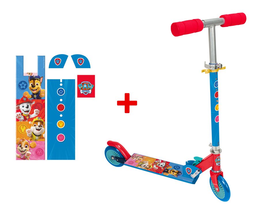 PATINETE 2866 2 RUEDAS PAW PATROL