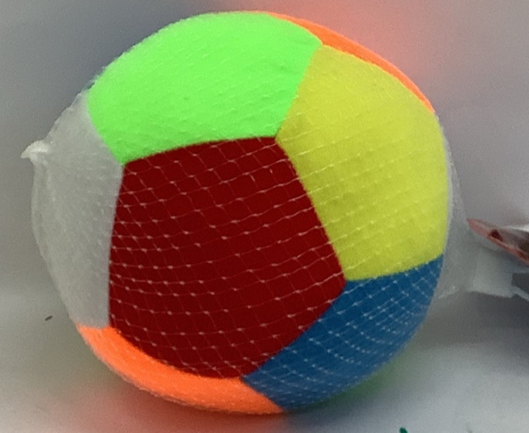 PELOTA TELA CON CASCABEL 1456