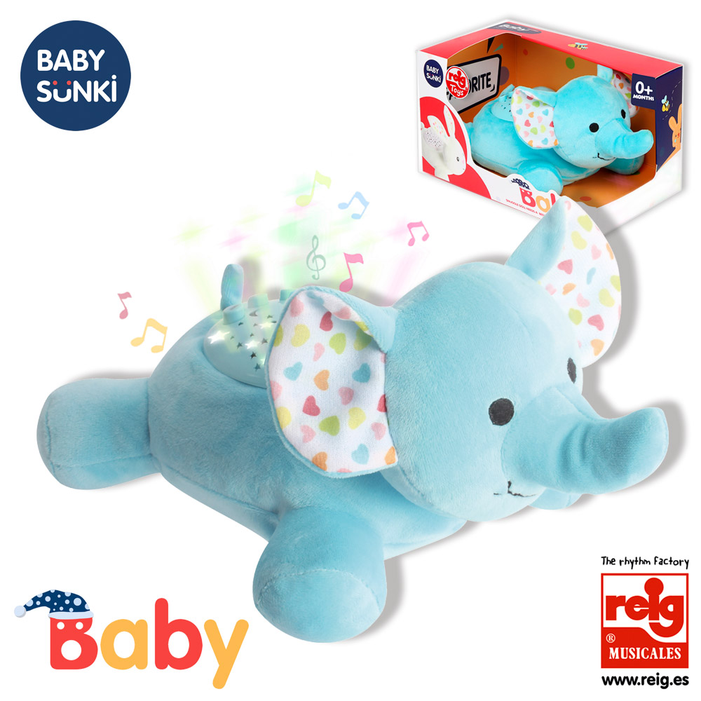 PELUCHE 18142 ELEFANTE AZUL