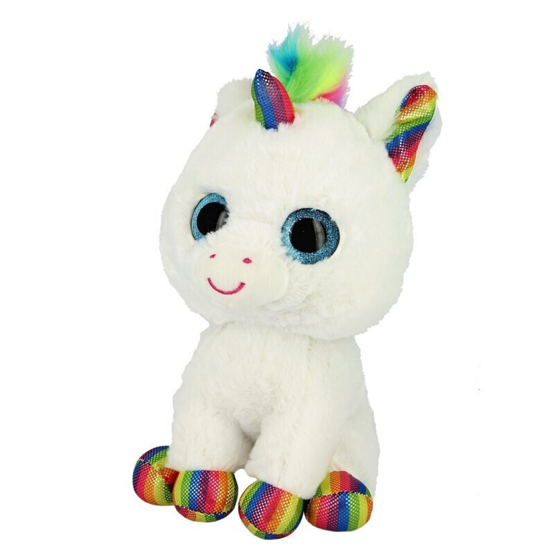 PELUCHE 3459 UNICORNIO IRIS 28CM