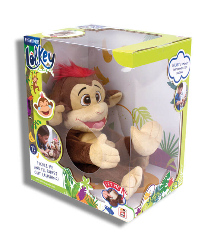 PELUCHE 41259 LOLKEY MONO RISAS FRIENDIMALS**