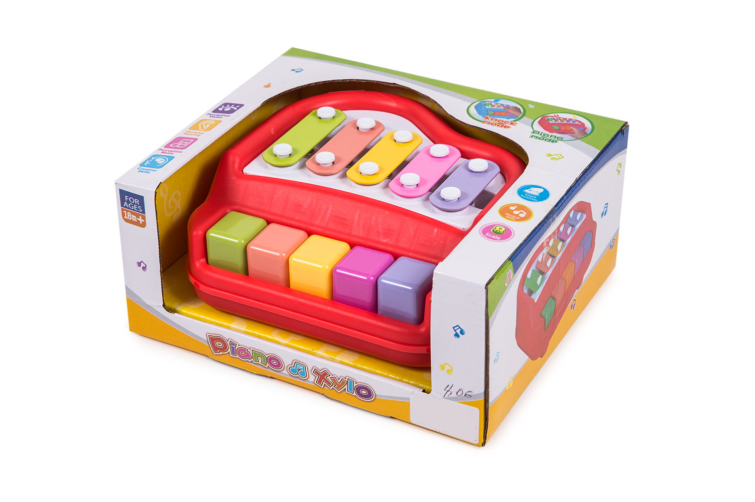 PIANO 5 SONIDOS 39-5220 INFANTIL