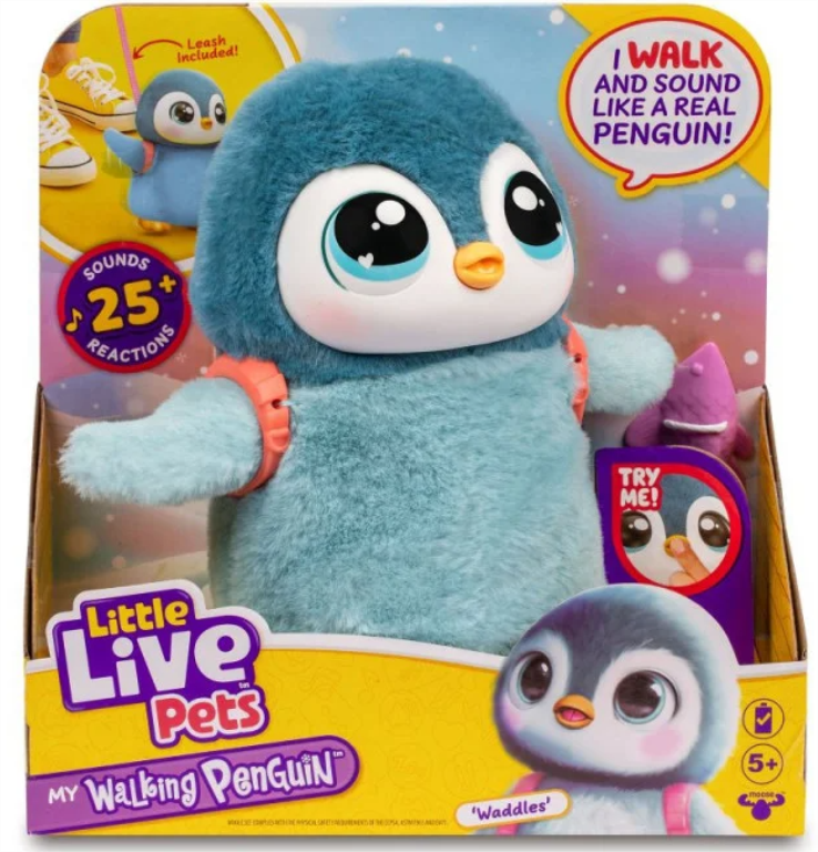 PINGÜINO INTERACTIVO LP600000 (T) MY PET PENGUIN LITTLE LIVE PETS (CING24)