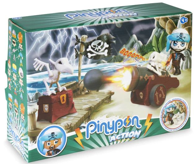 PINYPON 700016238 (T) ACTION CAÑON PIRATA FANTASMA