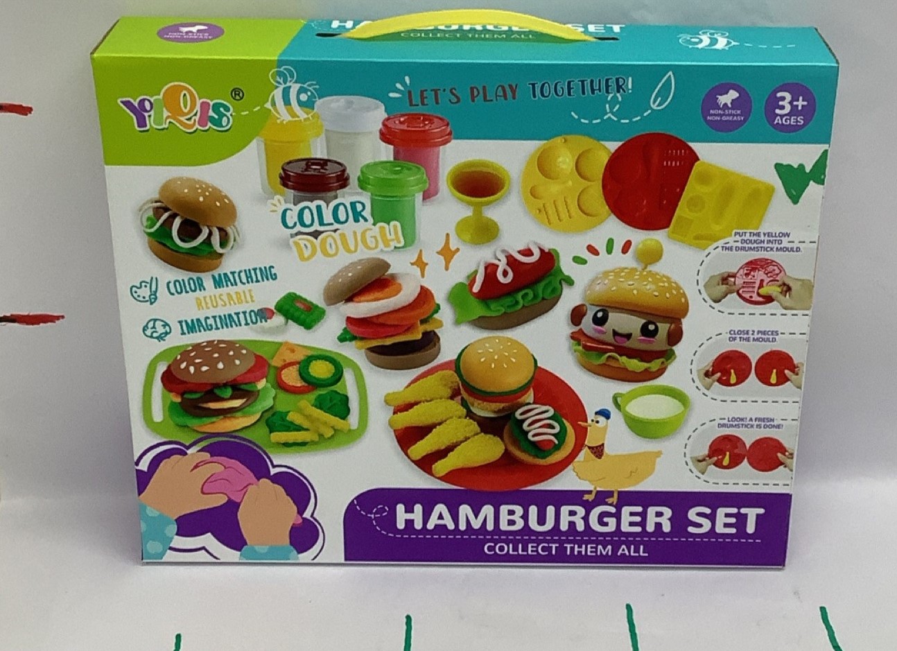 PLASTILINA BURGER 1346