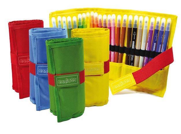 PLUMIER ENROLLABLE 42850 CON 24 ROTULADORES