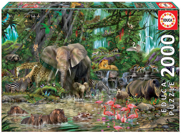 PUZZLE 16013 2000 JUNGLA AFRICANA