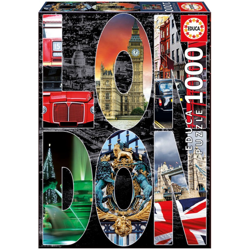 PUZZLE 16786 1000 COLLAGE LONDRES