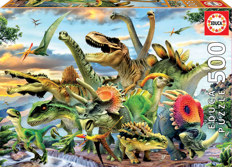 PUZZLE 17961 500 DINOSAURIO