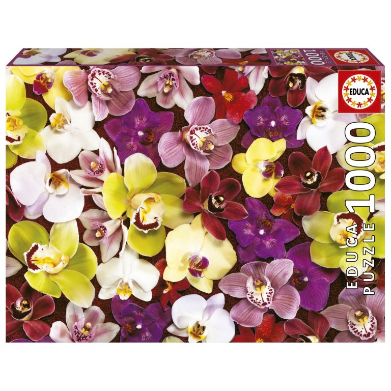 PUZZLE 19558 1000 COLLAGE DE ORQUIDEAS