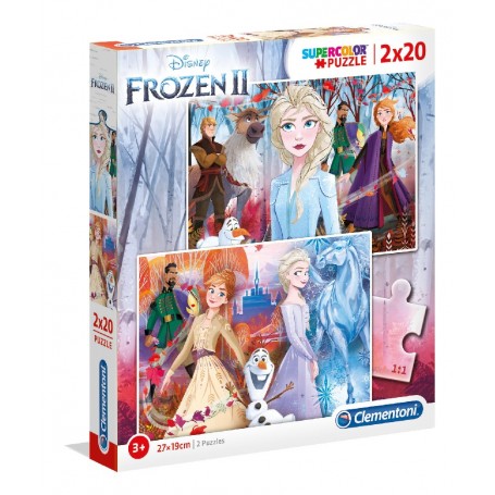 PUZZLE 24759 2X20 PZ FROZEN 2