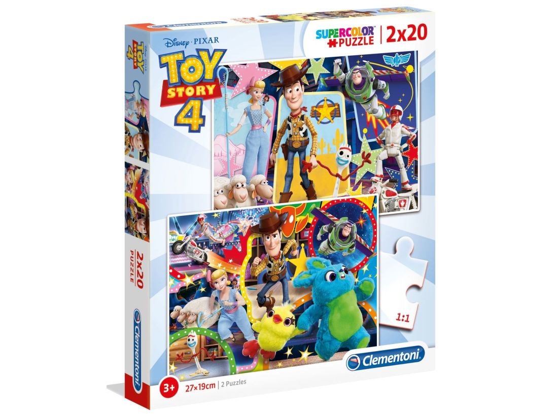 PUZZLE 24761 2X20 PZ TOY STORY 4