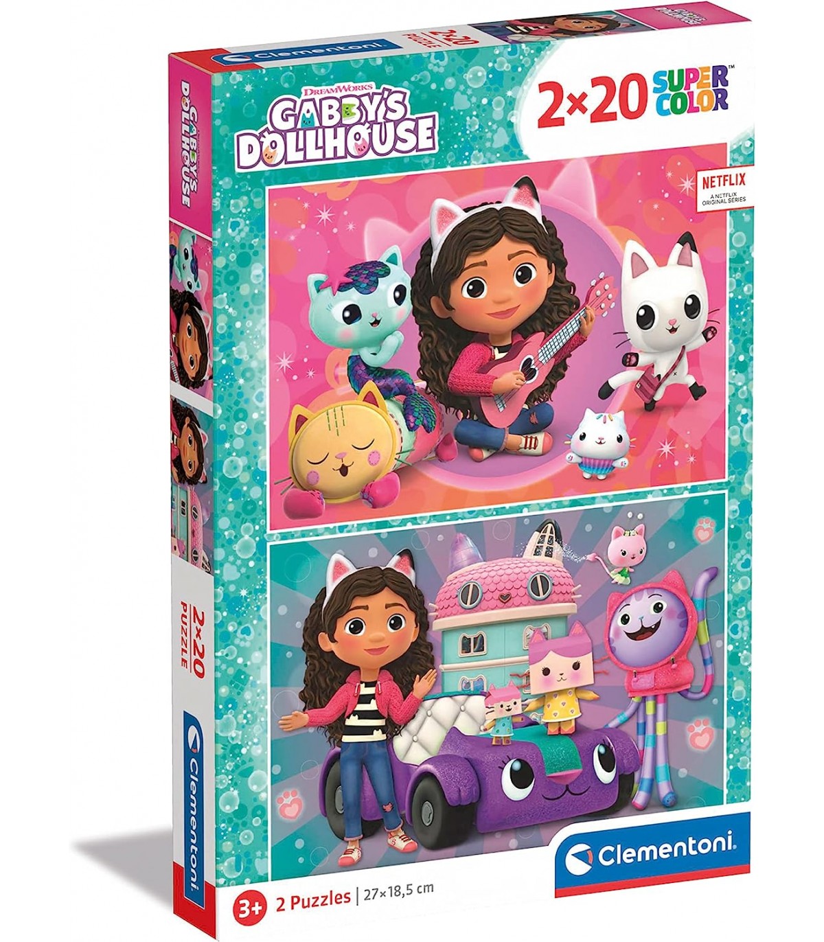 PUZZLE 24802 2X20 GABBY'S DOLLHOUSE