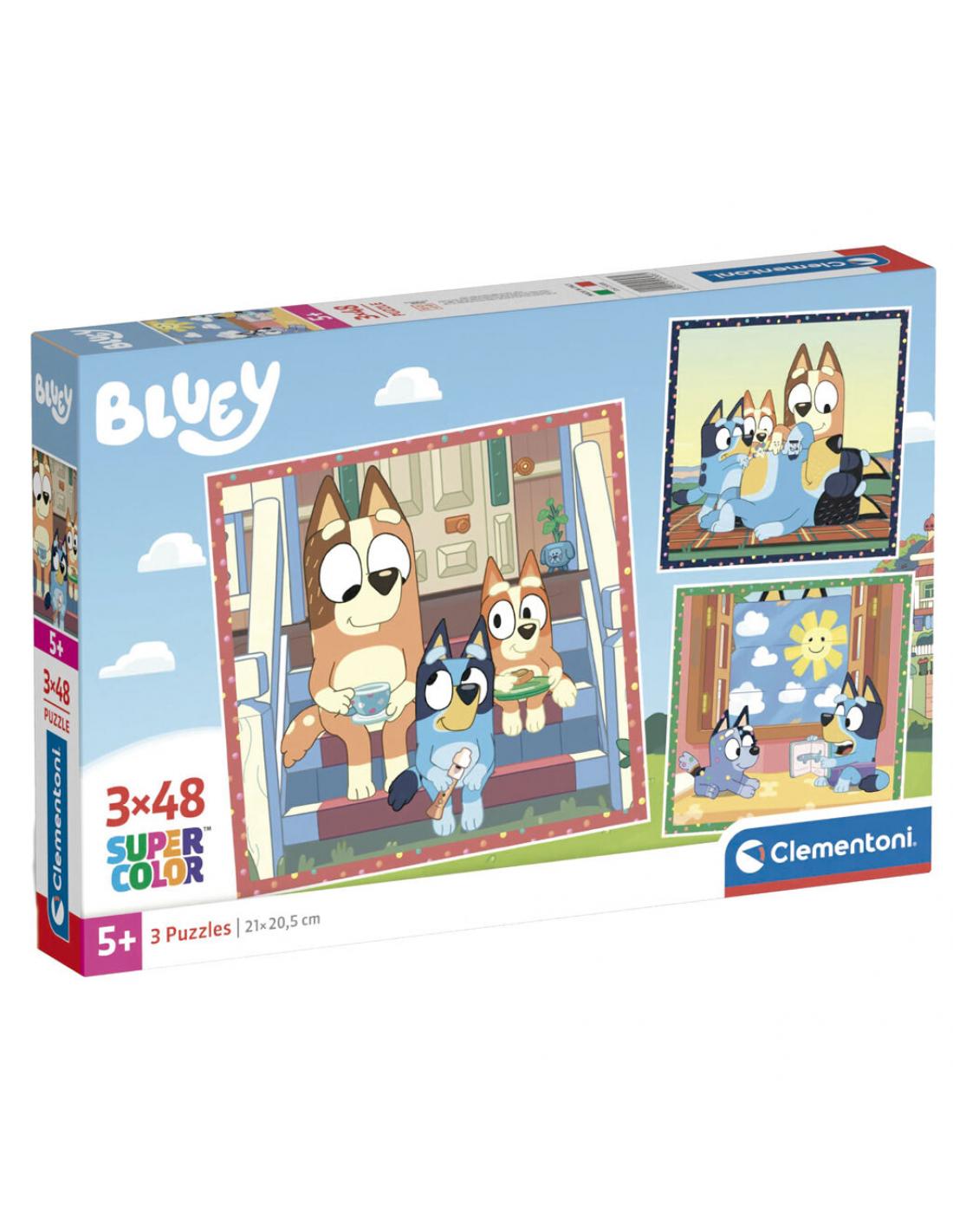 PUZZLE 25308 3X48 SQUARE BLUEY