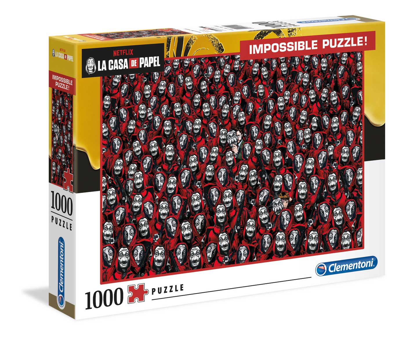 PUZZLE 39527 1000 IMPOSSIBLE CASA PAPEL