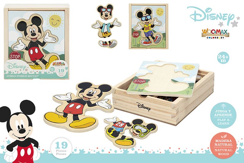 PUZZLE MADERA 48723 TRAJES MICKEY*