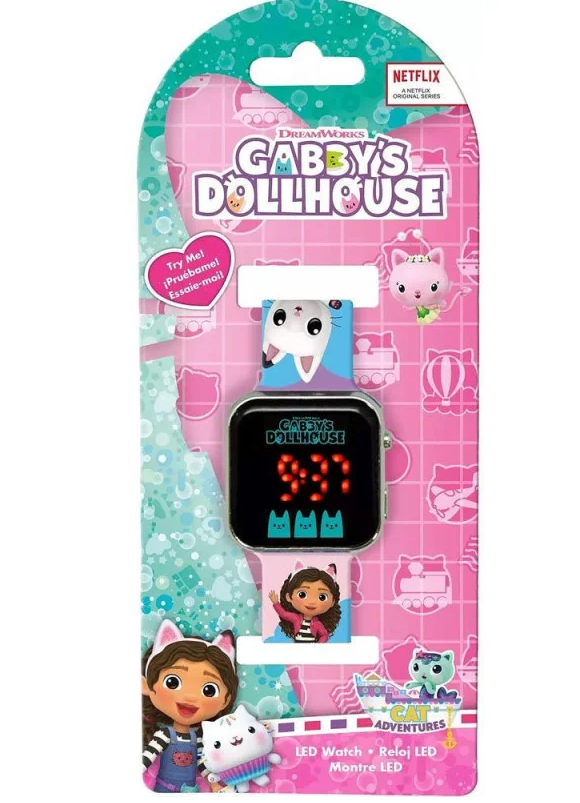 RELOJ LED GD00019 GABBY'S DOLLHOUSE