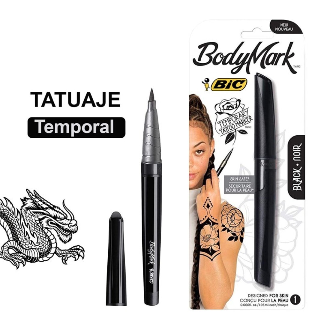 ROTULADOR TATUAJES BIC NEGRO 992598 | 34056210