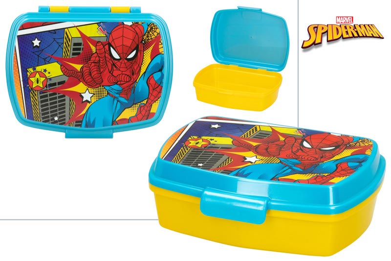 SANDWICHERA 71723 PLASTICO FUN SPIDERMAN