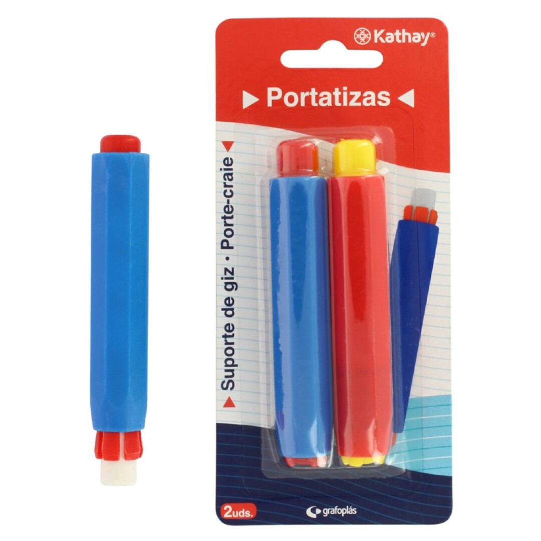 SET 2 PORTATIZAS AZUL + ROJO 86250199