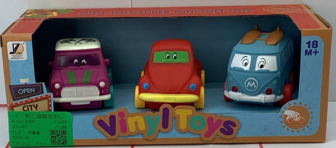 SET 3 VEHICULOS MINI 1692