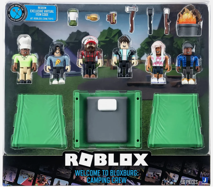 SET 6 FIGURAS C/ACCESORIOS ROB0688_6527 ROBLOX 16PCS**