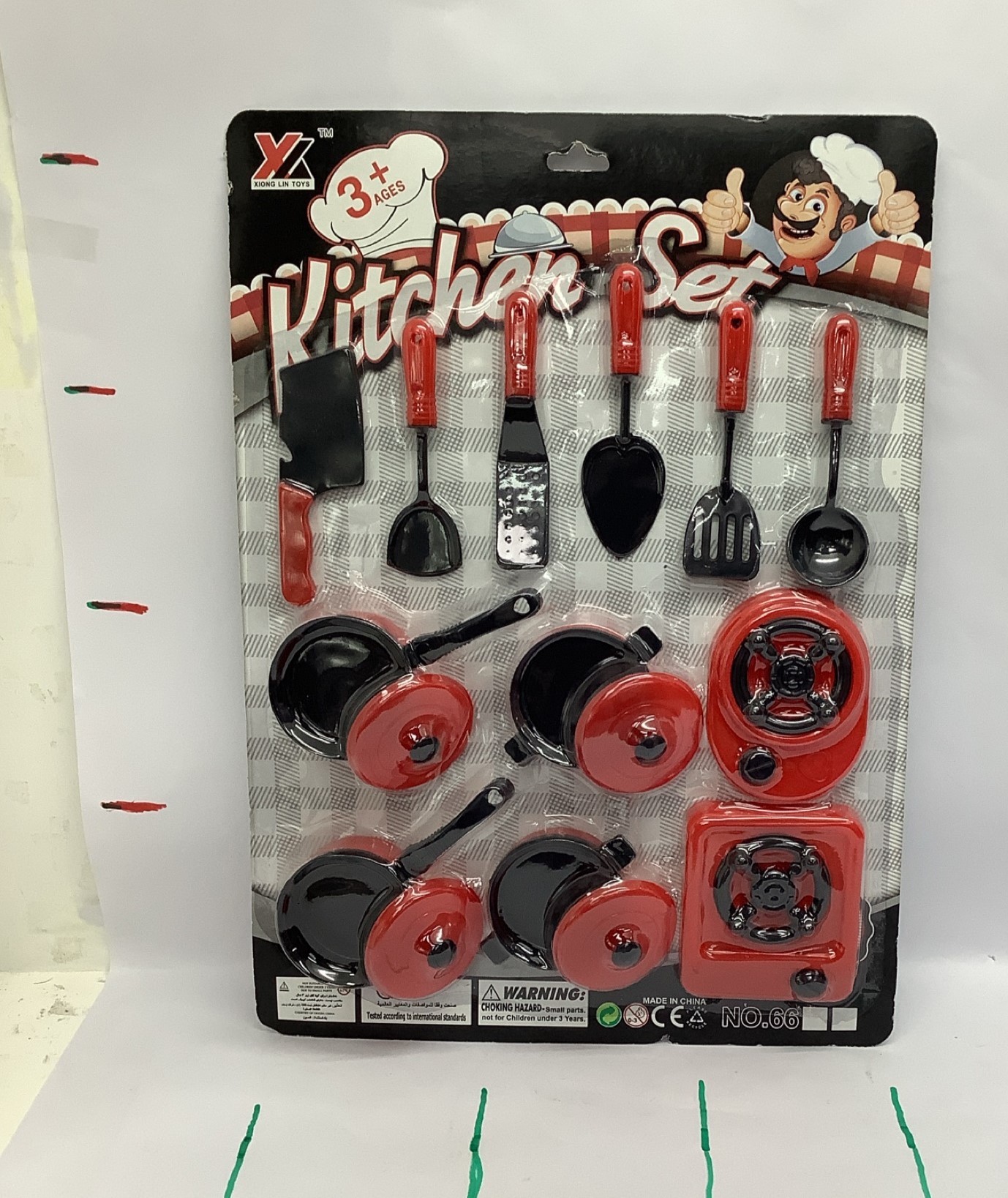 SET BATERIA COCINA 1408