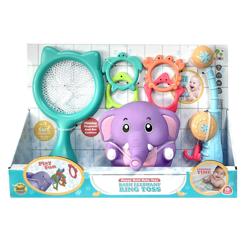 SET JUGUETES BAÑERA 2024-2120 ELEFANTE