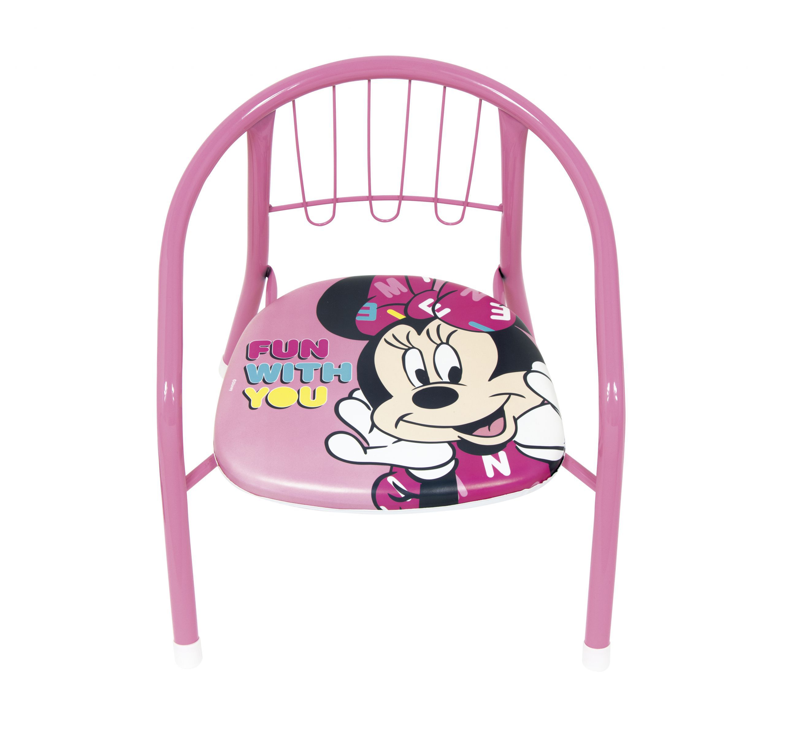 SILLA METAL WD14423 MINNIE 35.5X30X33.5CM