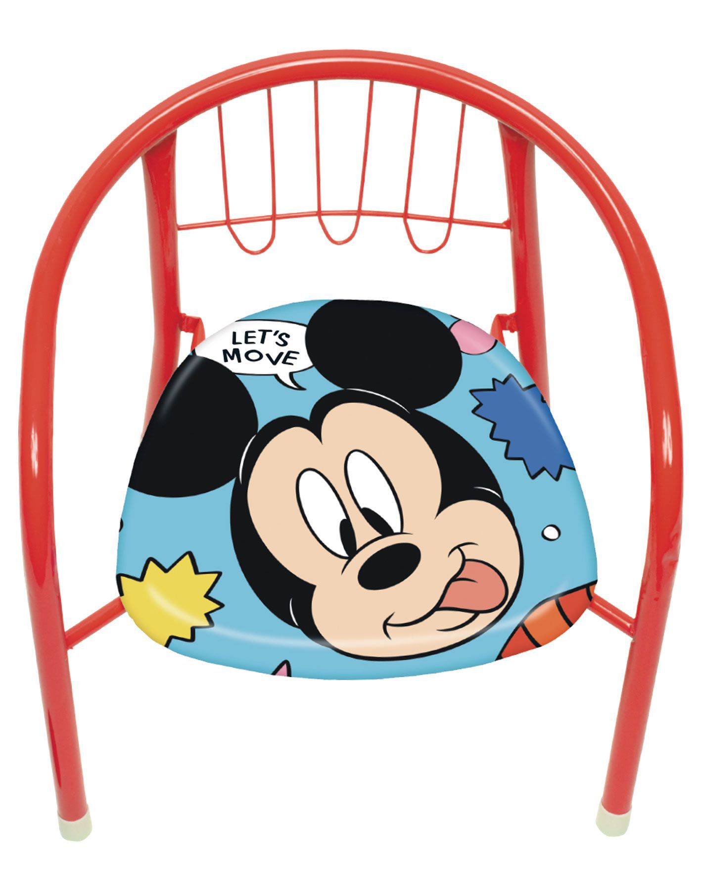 SILLA METAL WD15232 MICKEY MOUSE 35.5X30X33.5CM