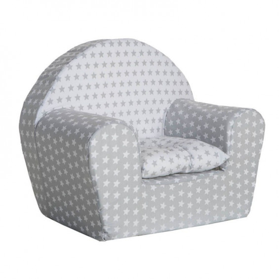 SILLON 42059 GRIS ESTRELLAS CON COJIN