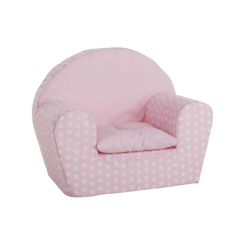 SILLON 42073 ROSA ESTRELLAS CON COJIN