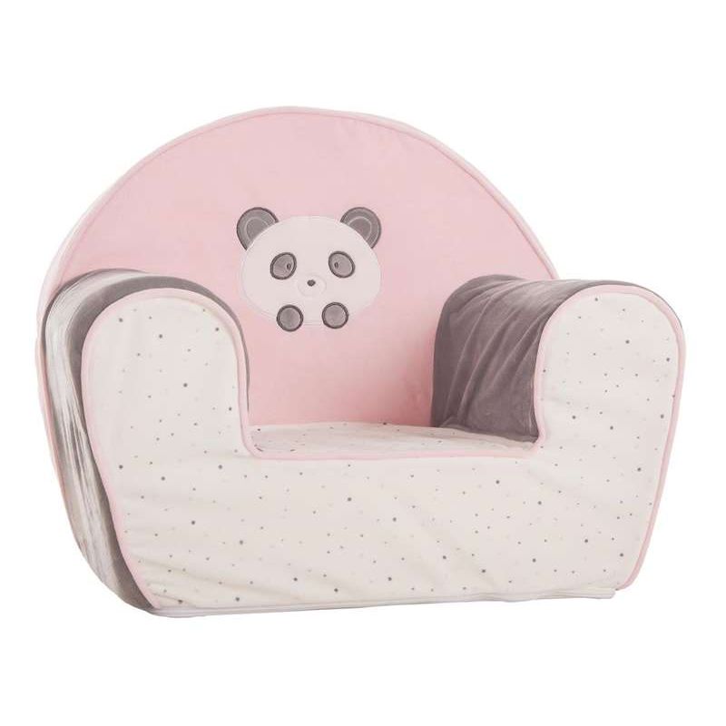 SILLON 42089 OSO PANDA ROSA 44X34X53CM