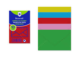 SOBRE 327119 BISMARK PAPEL COLORES SURTIDOS