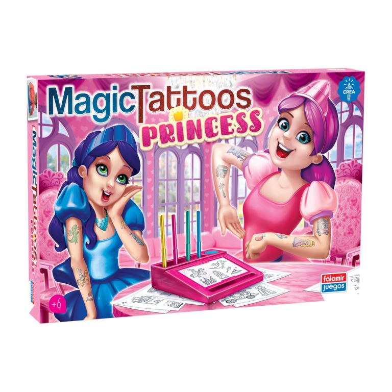 TATUAJES MAGICOS PRINCESAS 31054